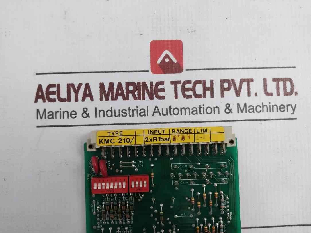 Autronica Kmc-210 Channel Unit Pcb 2Xr1Bar 7252-013.0004