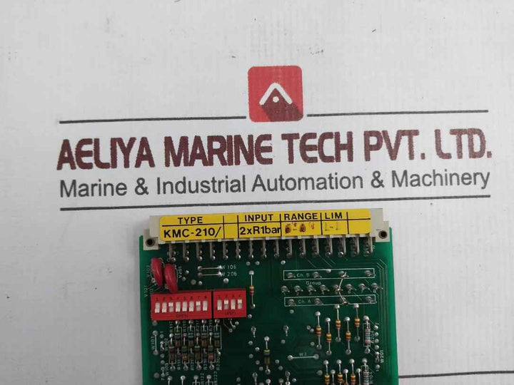 Autronica Kmc-210 Channel Unit Pcb 2Xr1Bar 7252-013.0004