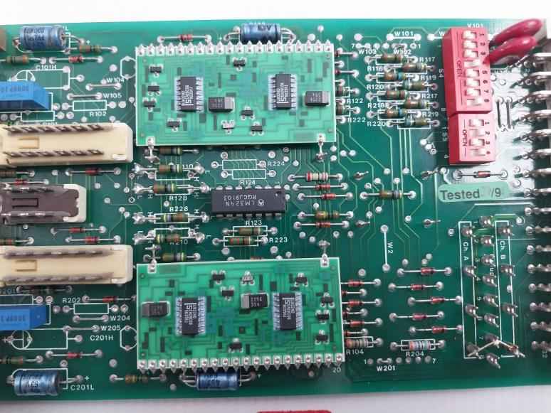 Autronica Kmc-210 Channel Unit Pcb 7252-013.0004 0-10 Bar