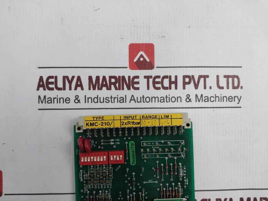 Autronica Kmc-210 Channel Unit Pcb 7252-013.0004 0-10 Bar