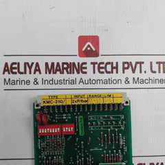 Autronica Kmc-210 Channel Unit Pcb 7252-013.0004 0-10 Bar