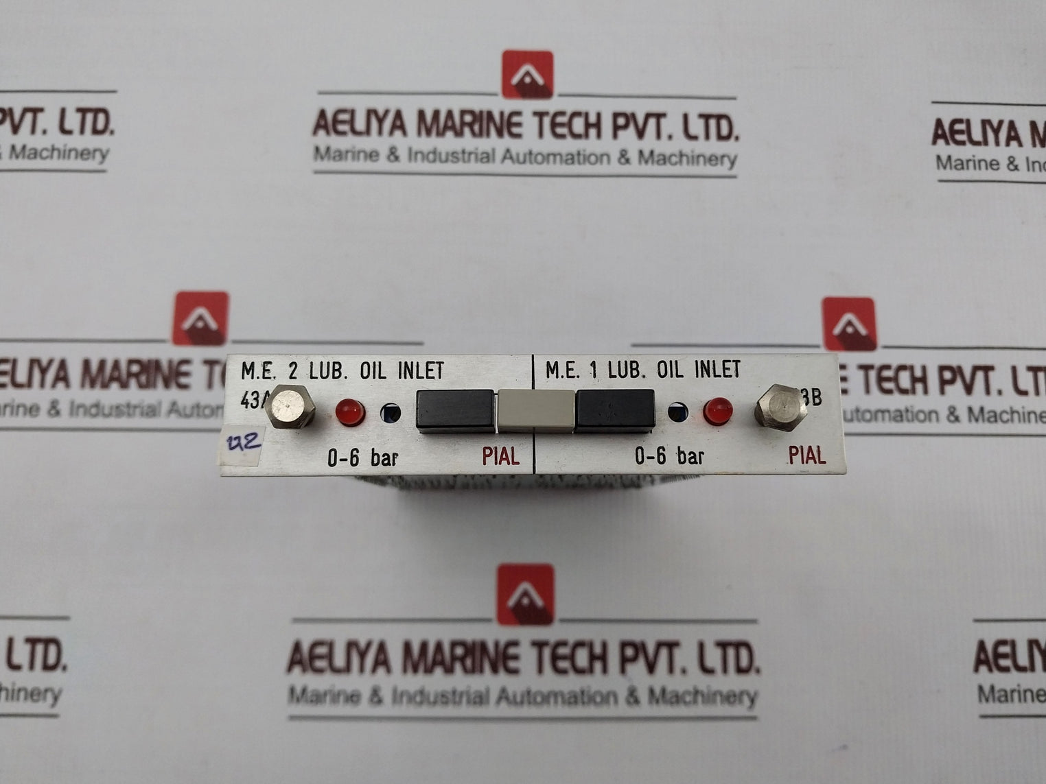 Autronica Kmc-210 Lube Oil Inlet Pcb Card 0-6 Bar 7252-013.0004