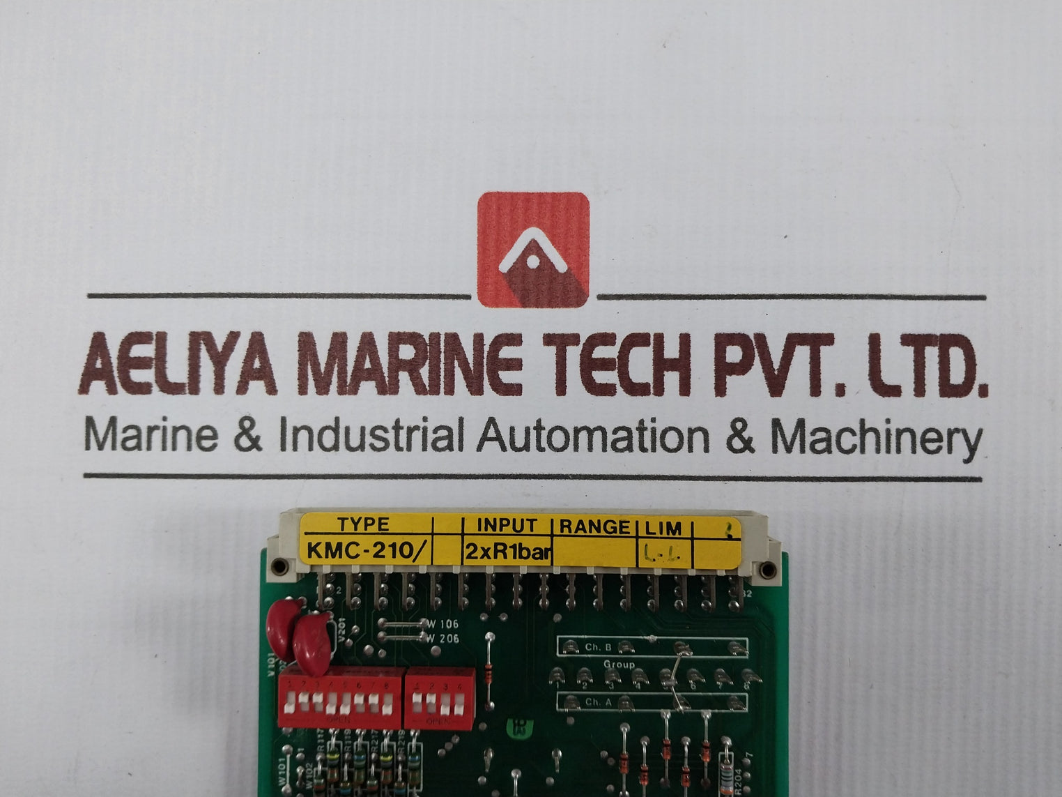 Autronica Kmc-210 Lube Oil Inlet Pcb Card 0-6 Bar 7252-013.0004