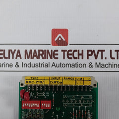 Autronica Kmc-210 Lube Oil Inlet Pcb Card 0-6 Bar 7252-013.0004