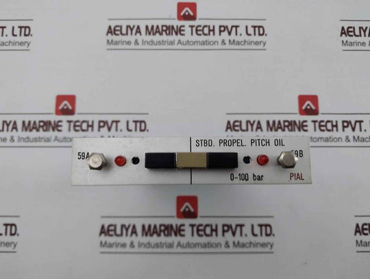 Autronica Kmc-210 Pcb Stbd Propeller Pitch Oil Control 0-100 Bar 7252-013.0004