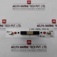 Autronica Kmc-210 Pcb Stbd Propeller Pitch Oil Control 0-100 Bar 7252-013.0004