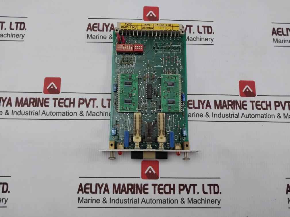 Autronica Kmc-210 Pcb Stbd Propeller Pitch Oil Control 0-100 Bar 7252-013.0004