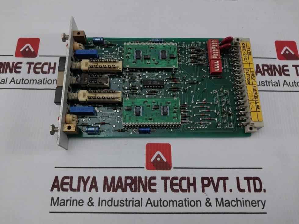 Autronica Kmc-210 Pcb Stbd Propeller Pitch Oil Control 0-100 Bar 7252-013.0004