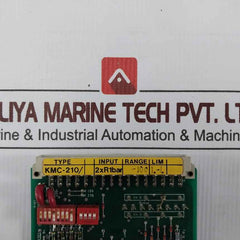 Autronica Kmc-210 Pcb Stbd Propeller Pitch Oil Control 0-100 Bar 7252-013.0004