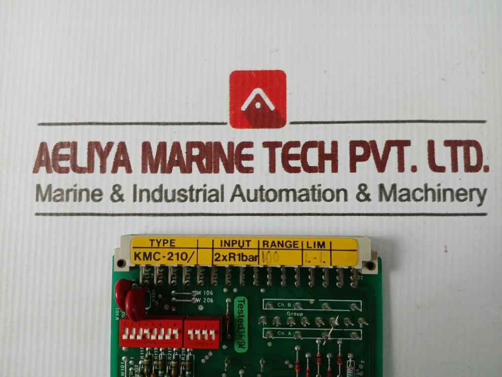 Autronica Kmc-210 Port Propeller Pitch Pcb 2Xr1Bar