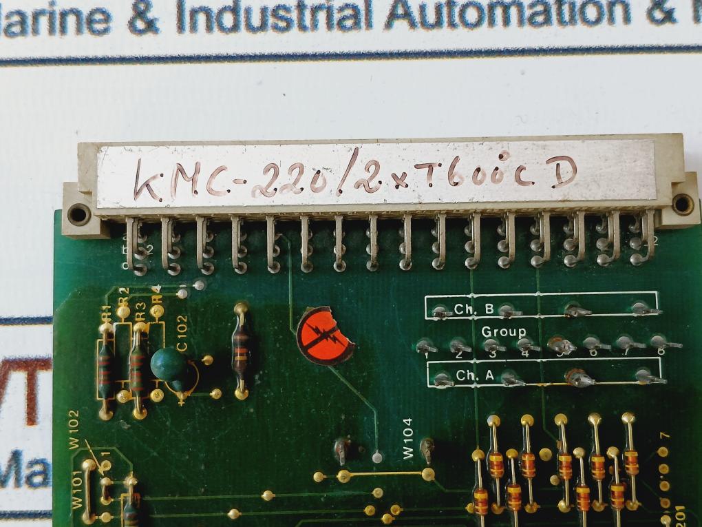 Autronica Kmc-220/2Xt600°Cd Printed Circuit Board