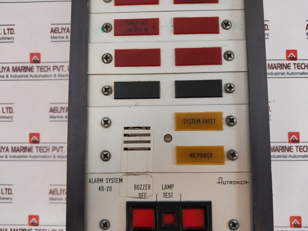 Autronica Kr-20 Alarm System