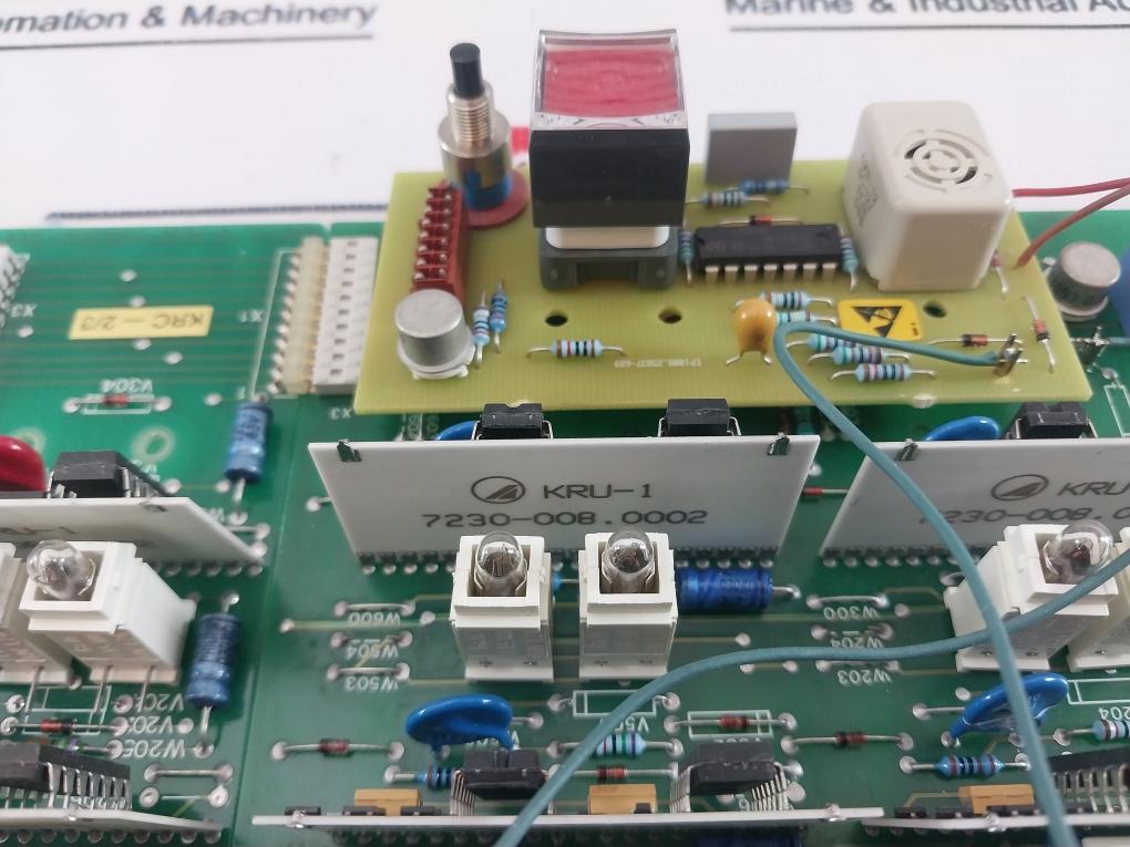 Autronica KRC-2/6 7212-042.0006 PC Board Assembly KRC-2/3 7212-050.0001