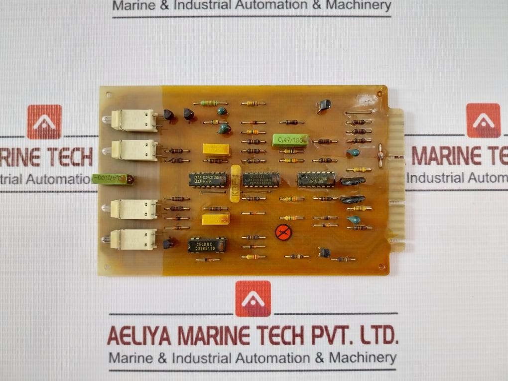 Autronica Krf-1 Pcb Card Printed Circuit Board 7225-034.0002