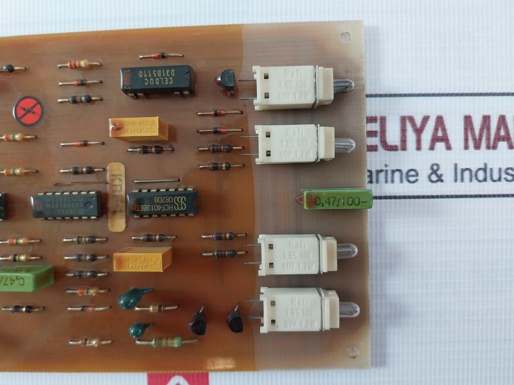 Autronica Krf-1 Pcb Card Printed Circuit Board 7225-034.0002