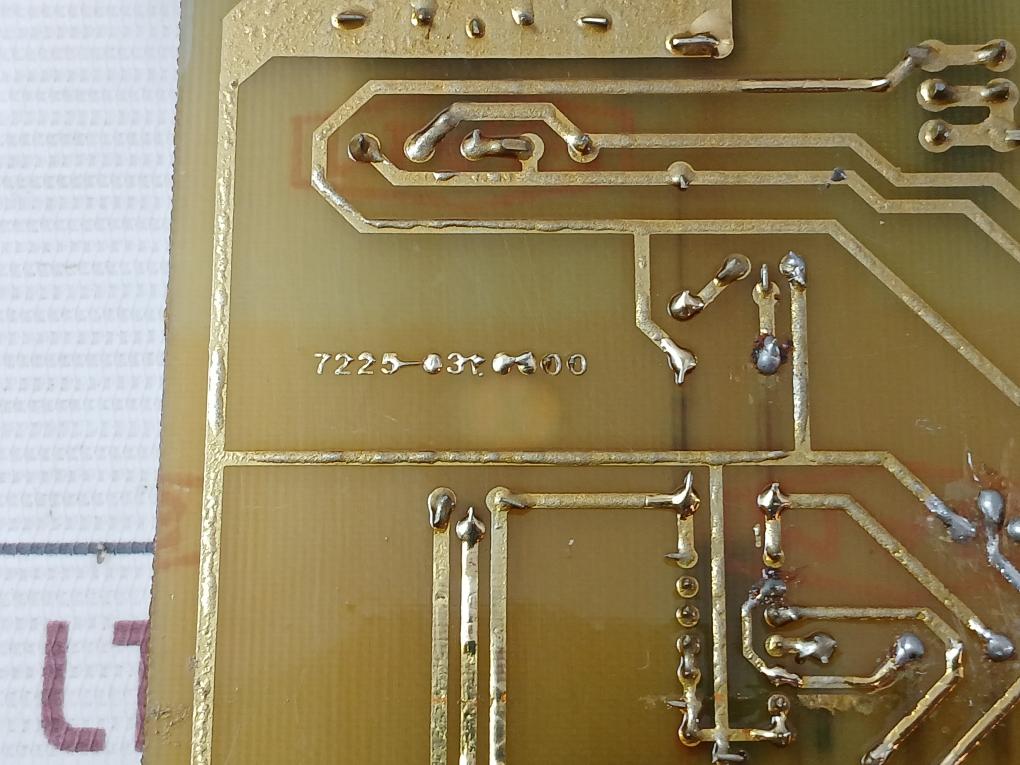 Autronica Krt-1 Printed Circuit Board Card 7225-031.0000 Used