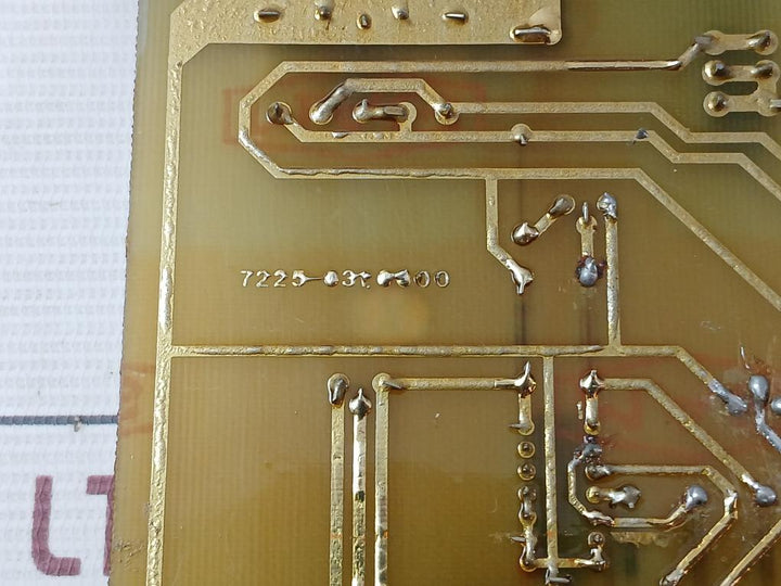 Autronica Krt-1 Printed Circuit Board Card 7225-031.0000 Used