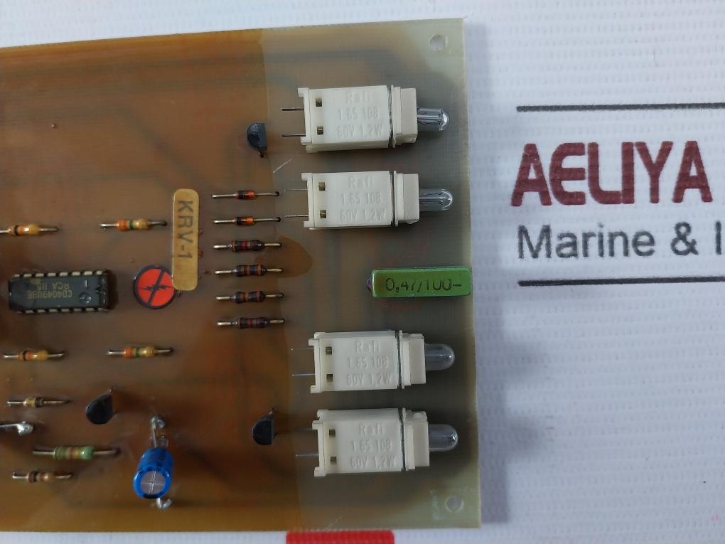 Autronica Krv-1 Printed Circuit Board 7225-035.0001