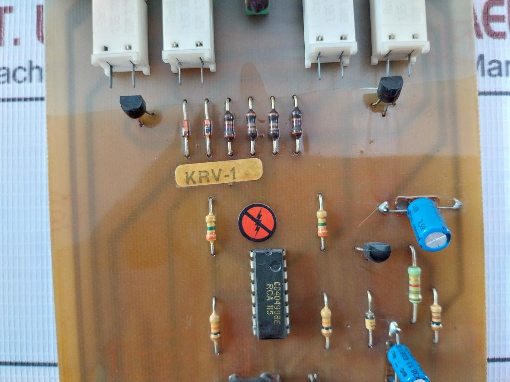 Autronica Krv-1 Printed Circuit Board 7225-035.0001