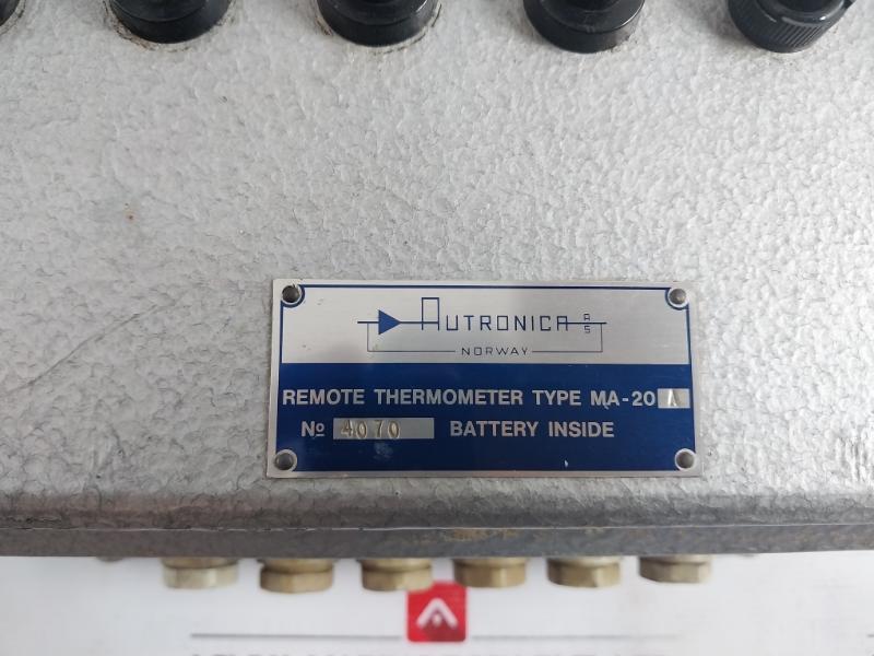 Autronica Ma-20A Remote Thermometer 4070 18.01