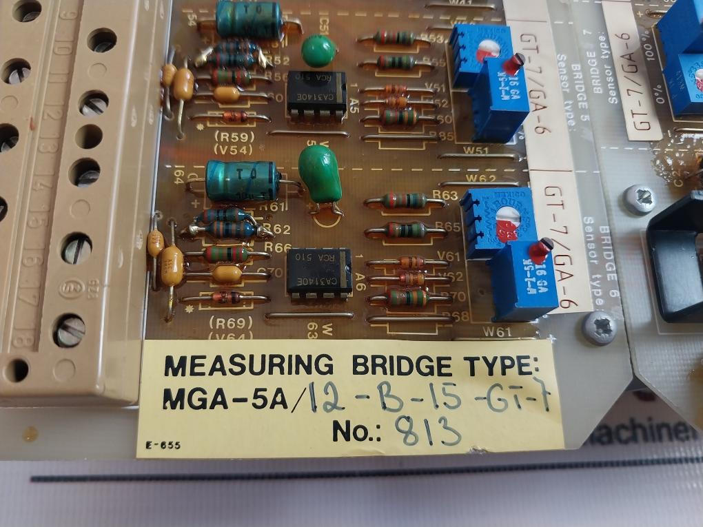 Autronica Mga-5A/12-b-15-gt-7 Measuring Bridge Module