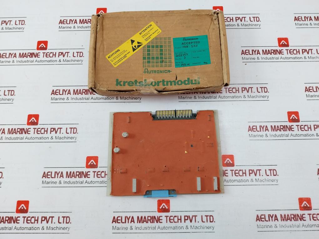 Autronica Mxe-3/X2 Electronic Controller Printed Circuit Board Module 98002 Mct