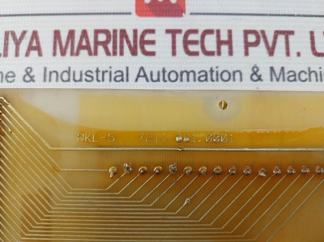 Autronica Nkl-5 Printed Circuit Board 7211-681.0001