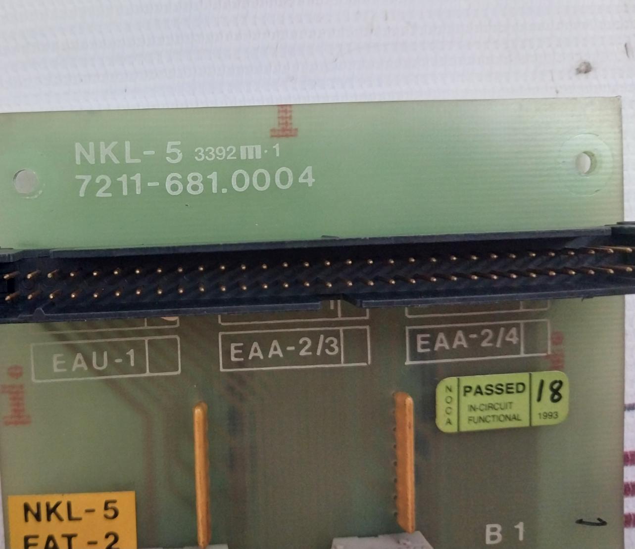 Autronica Nkl-5 Printed Circuit Board Pcb Card Eat-2