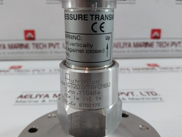 Autronica Pressure Transmitter Gt207/ 16Poh9U