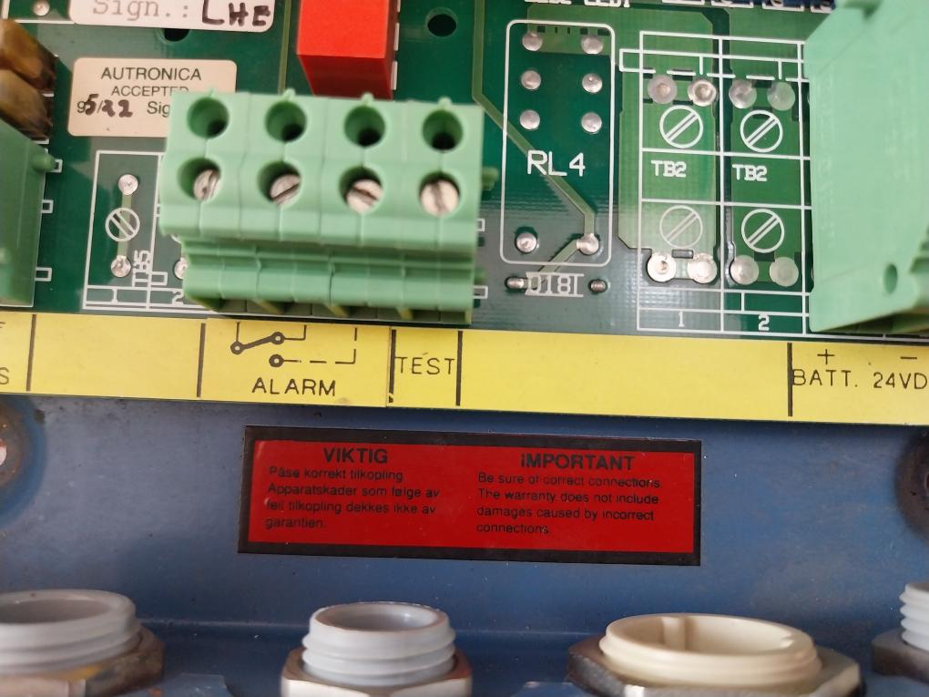 Autronica Sc-6A/24-6C Switch Mode Power Supply 24V Dc 6A