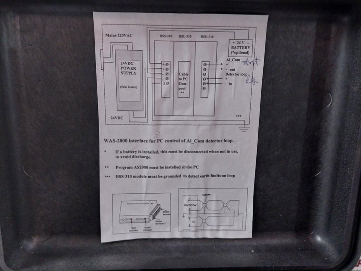 Autronica Was-2000,Bsd-310,Bsl-310,Bss-310A Fire And Security Test Unit Kit