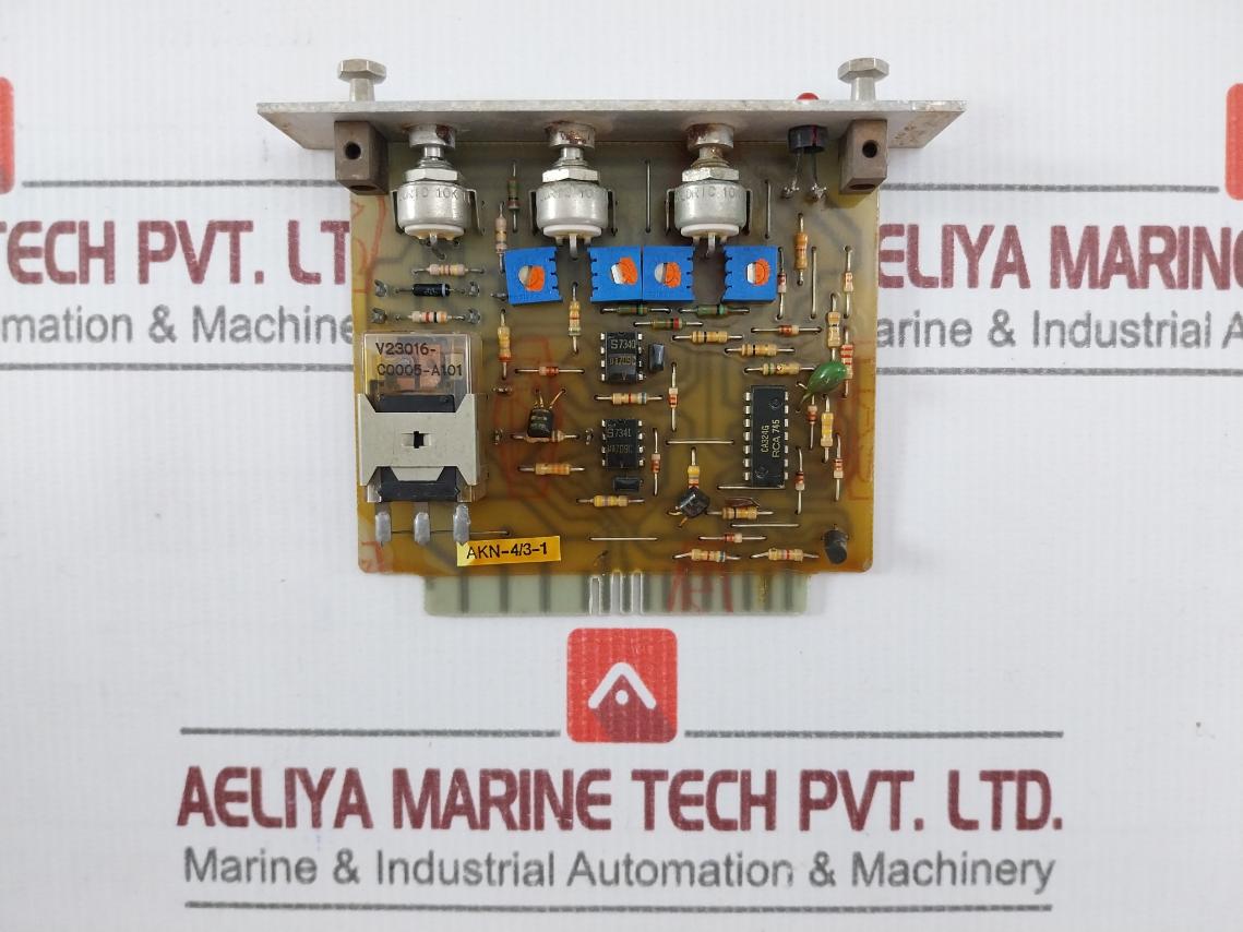 Autronica Ak-31/1 Voltage And Frequency Monitor Ake-4/1-2