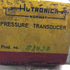 Autronica Gt-1/ 16Kp/Cm2 Pressure Transducer - Aeliya Marine Tech
