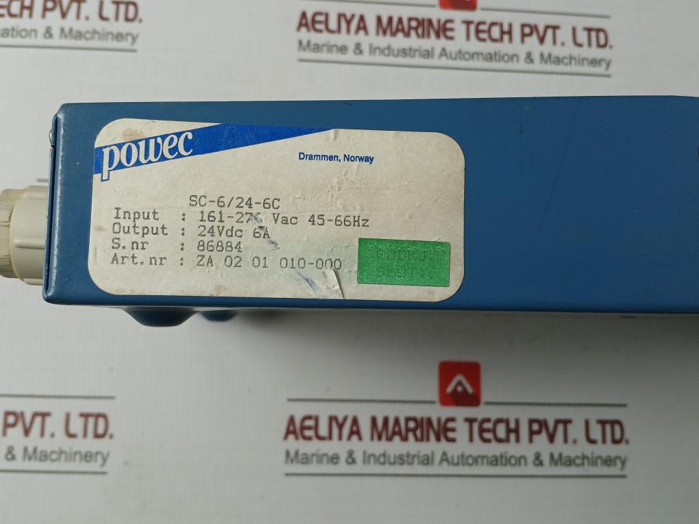 Autronica Sc-6/24-6C Autro-power Supply 161-276 Vac 45-66Hz