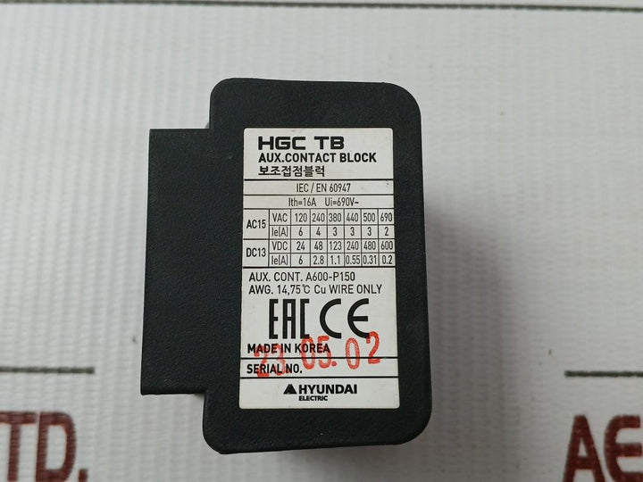 Auxiliary-Contact-Block-16A-690V-75-C-Hyundai-Hgc-Tb-22-209054-7