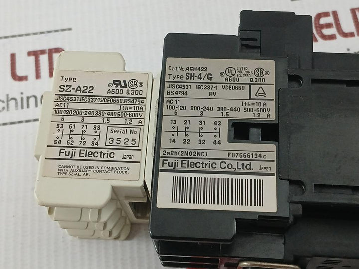 Auxiliary-Contact-Block-24vdc-By-Fuji-Electric-Sh-4-G-8