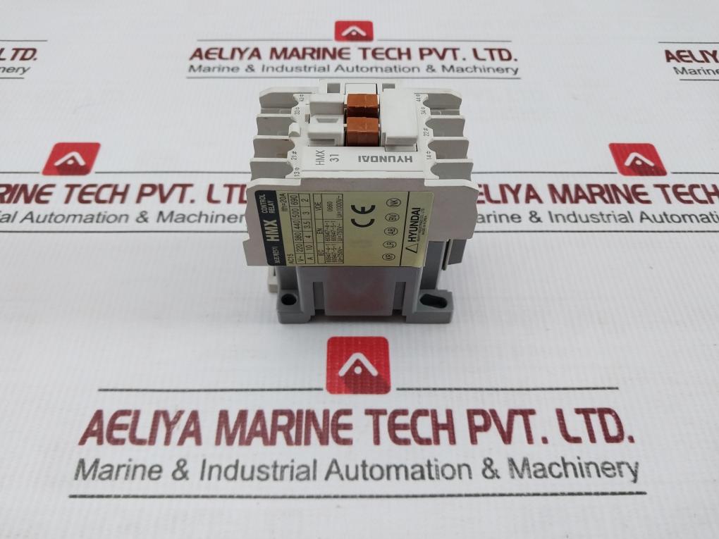 Auxiliary-Relay-200-220v-60hz-By-Hyundai-Hmx-31-4