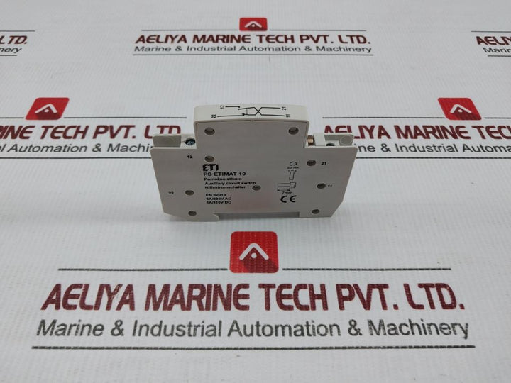 Auxiliary Circuit Switch Ps Etimat 10 By Eti 6A/230V Ac