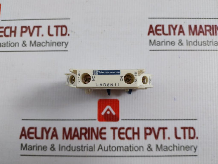 Auxiliary Contact Block 690V 10A Part No Lad8N11 Telemecanique