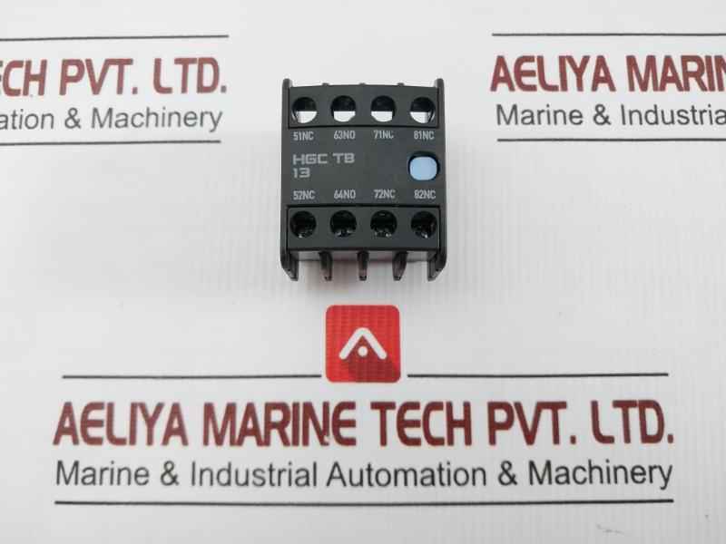 Auxiliary Contact Block 690V/16A Hyundai Hgc Tb 13