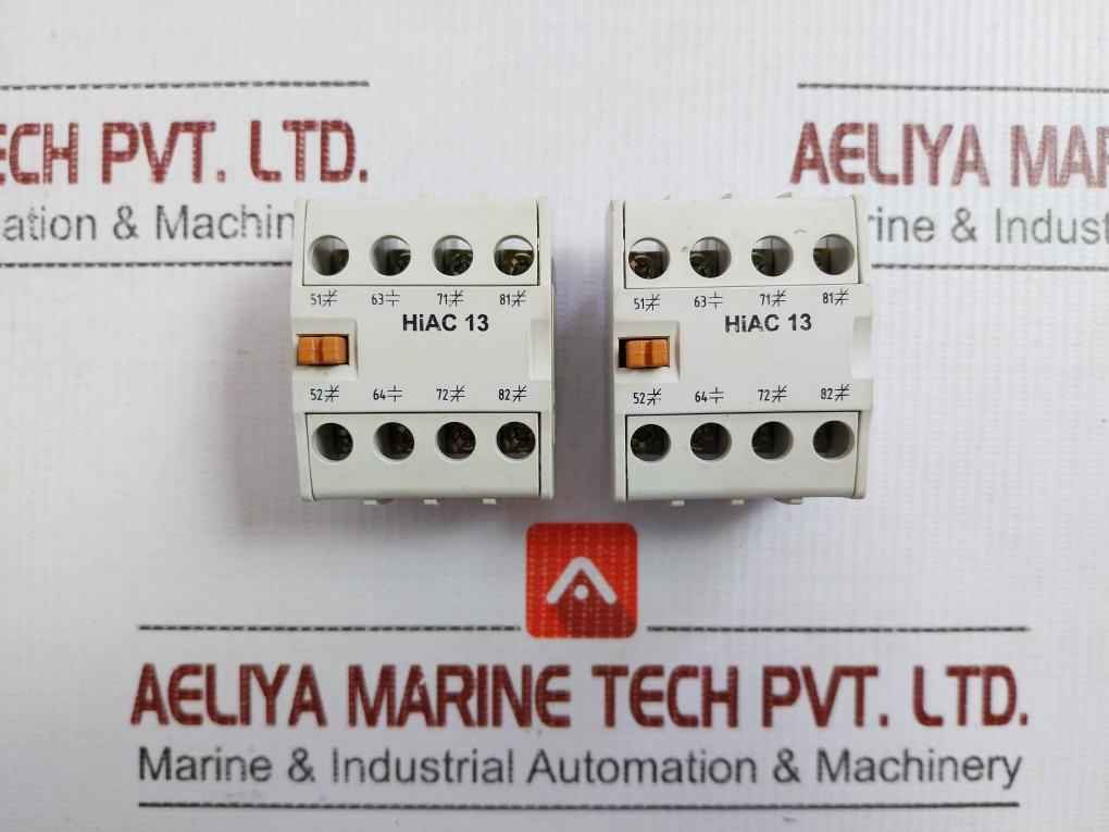 Auxiliary Contact Block 690V Ac 16A Hyundai Hiac13