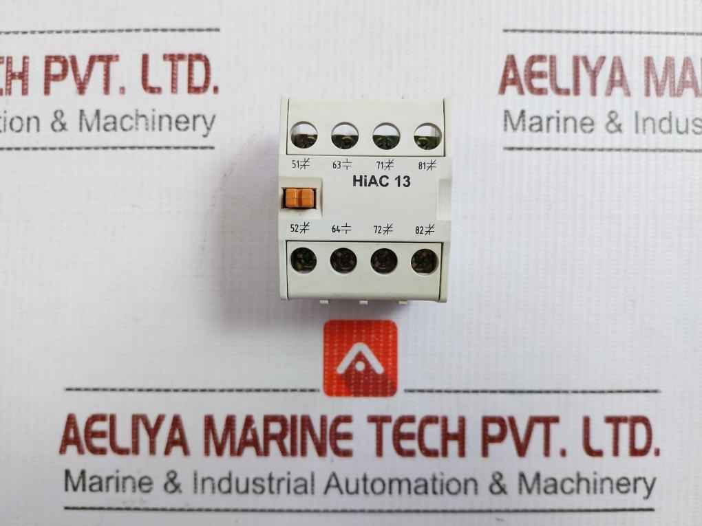 Auxiliary Contact Block 690V Ac 16A Hyundai Hiac13