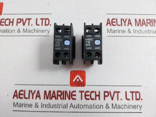 Auxiliary Contact Block 690 Vac 16A Hyundai Hgc-tb-20
