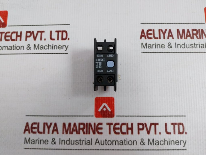Auxiliary Contact Block 690 Vac 16A Hyundai Hgc-tb-20