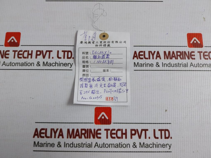 Auxiliary Contact Block 690 Vac 50/60Hz Abb Ca5X-10 E4Ca5X10