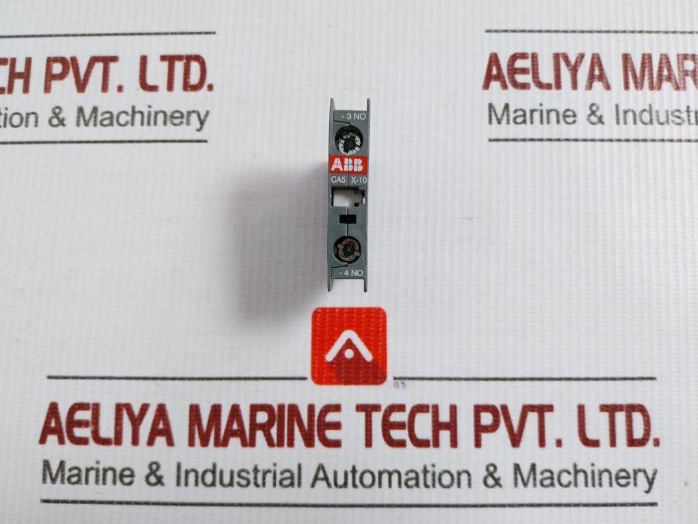Auxiliary Contact Block 690 Vac 50/60Hz Abb Ca5X-10 E4Ca5X10