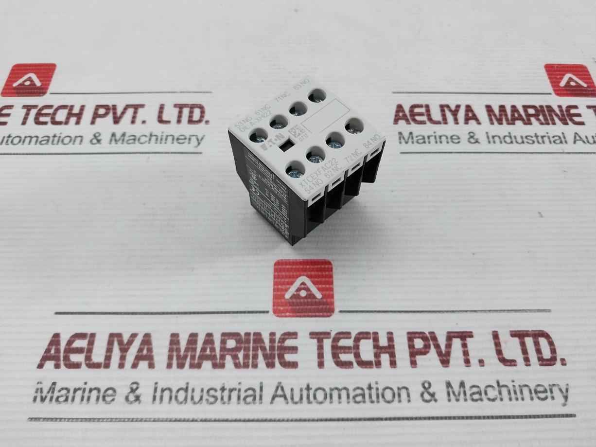 Auxiliary Contact Block Eaton Part No. Xtcexfac22