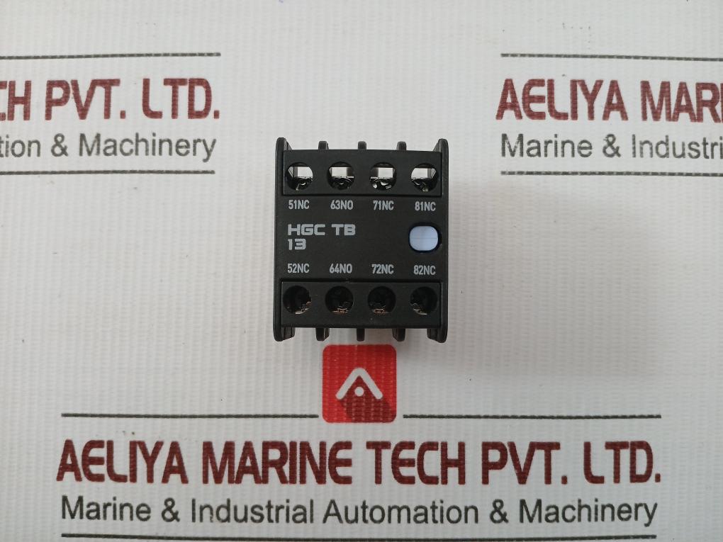 Auxiliary Contact Block Hgc Tb 13 Hyundai 690V/16A