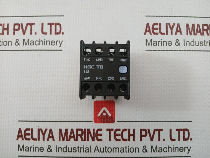 Auxiliary Contact Block Hgc Tb 13 Hyundai 690V/16A