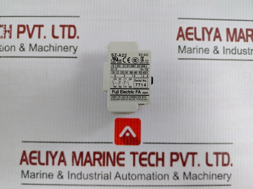 Auxiliary Contact Block Sz-a22 Fuji Electric